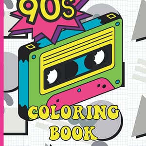 90s colouring book