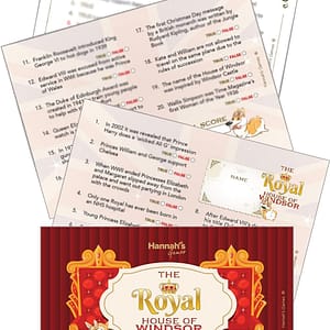 king charles iii quiz game pack